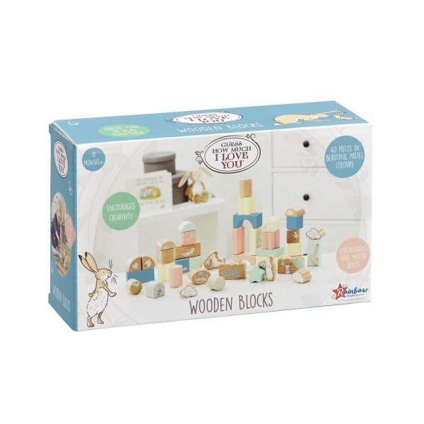 GHMILY Wooden Building Blocks
