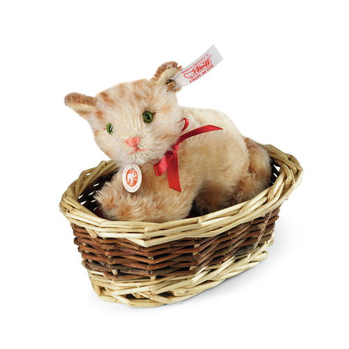 Ginny Kitten in Basket