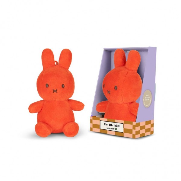 Miffy Lucky Charm - Bright Coral in Giftbox