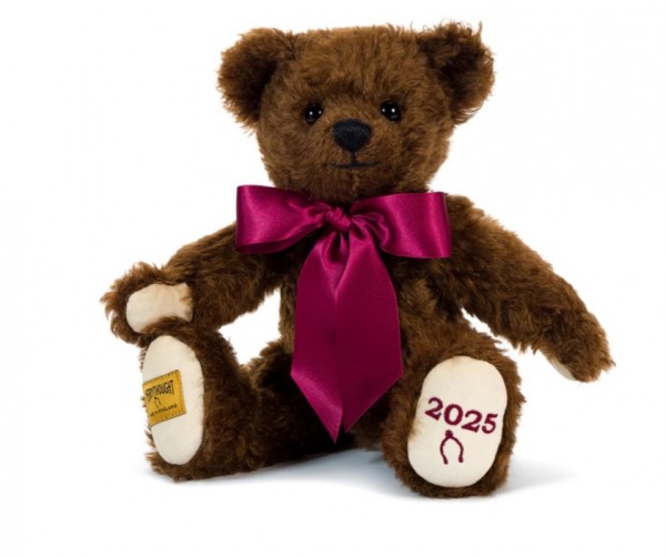 【MERRY THOUGHT DAKS BEAR 2025秋冬】 Merrythought's Classic year bear for 2025. Rich mahogany wavy