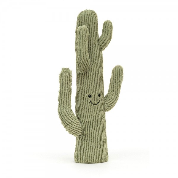 Jellycat Amuseable Desert Cactus. Quirky grey green corduroy