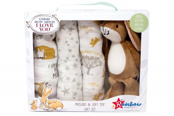 GHMILY Muslins and Hare Gift Set