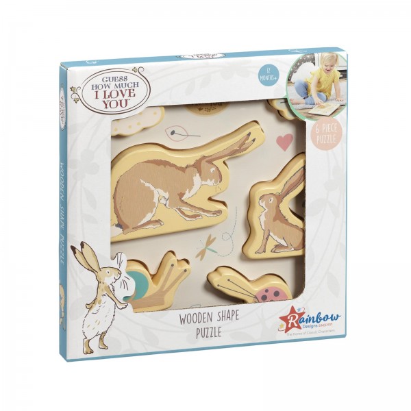 GHMILY Wooden Shape Puzzle