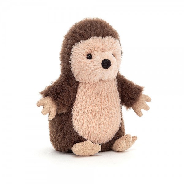 Jellycat Nippit Hedgehog. The cutest little hedgehog in chocolate and