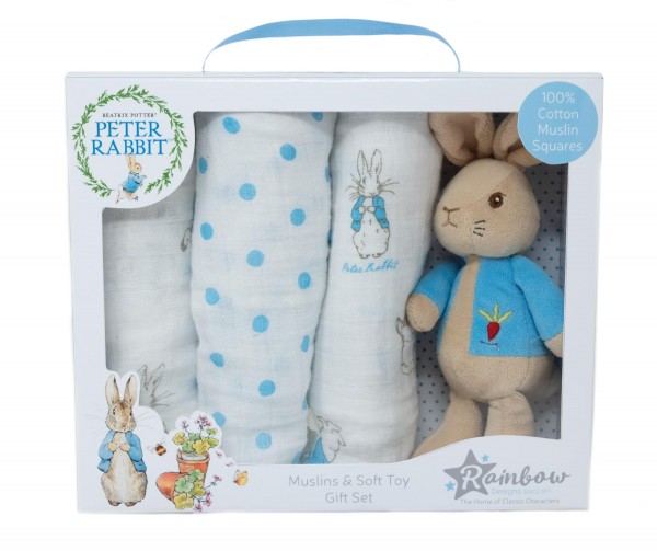 Peter Rabbit - Muslin Set